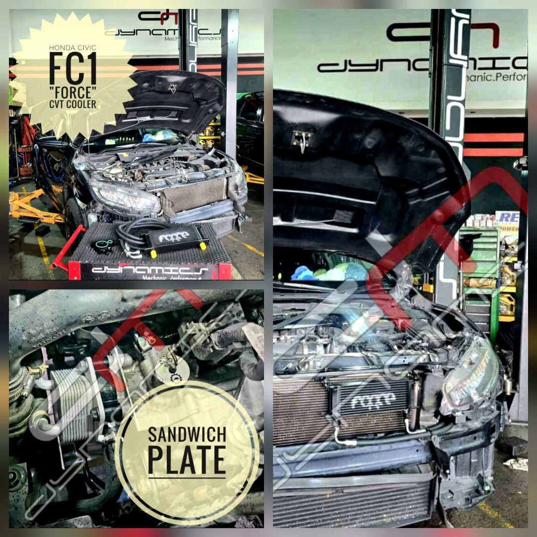 Honda Vezel/Shuttle/Civic FC: FORCE CVT Cooler (Category: Transmission & Drivetrain) located in Singapore. Submitted by dmsingapore (Listing ID 160506106, Image 2). Description: Did you know that 90% of Transmission failure is due to heat? A small investment in CVT Cooler to prolong transmission longevity.......why not! ~~~~~~~~~~~~~~~~~~~~~~~~~~ Honda Vezel RU1/RU3/RV3:- ~~~~~~~~~~~~~~~~~~~~~~~ ➡️ FORCE CVT Cooler @ $580. ➡️ All labour & install