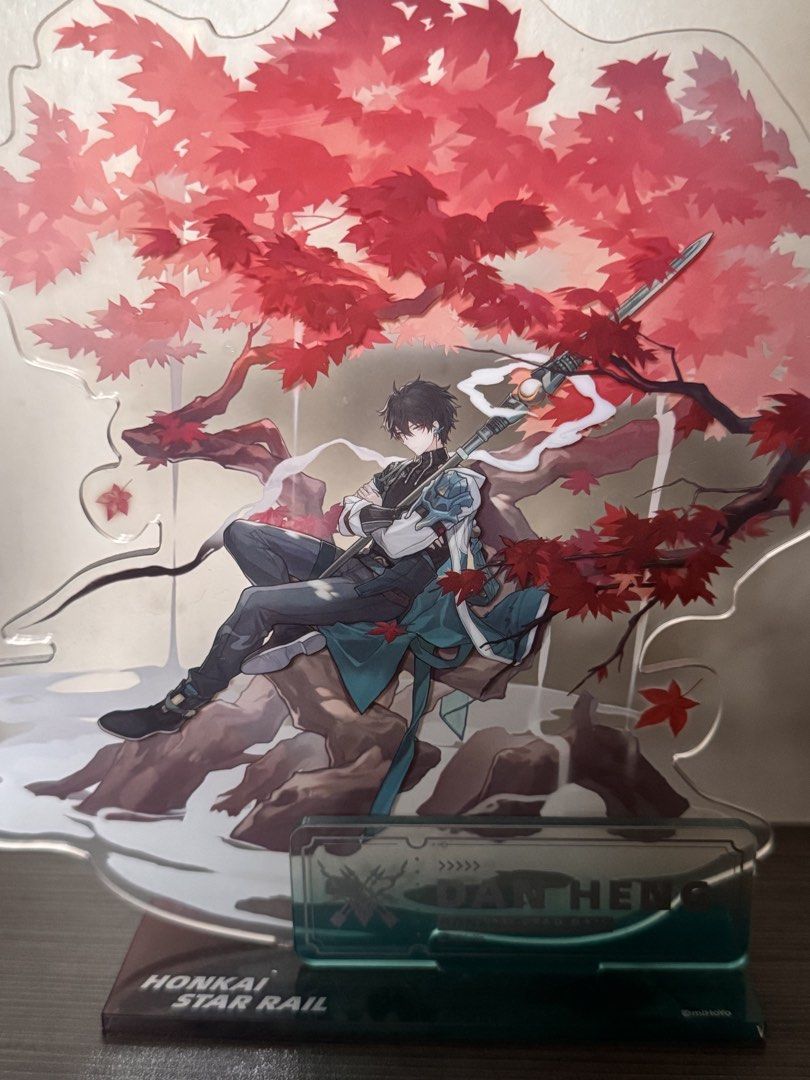 Honkai Star Rail Dan Heng + March 7th Acrylic Standee Set (Category: Character Goods) located in Quezon City. Submitted by friedpalitaw (Listing ID 1463645261, Image 3). Description: Price listed is for both standees! Official HSR Dan Heng standee + DanMarch standee from Mihoyo - Bought during HSE Mann Hann collab event in 2023 - Protective plastic film is removed from the bases but remains on the characters - Items were displayed on a shelf away