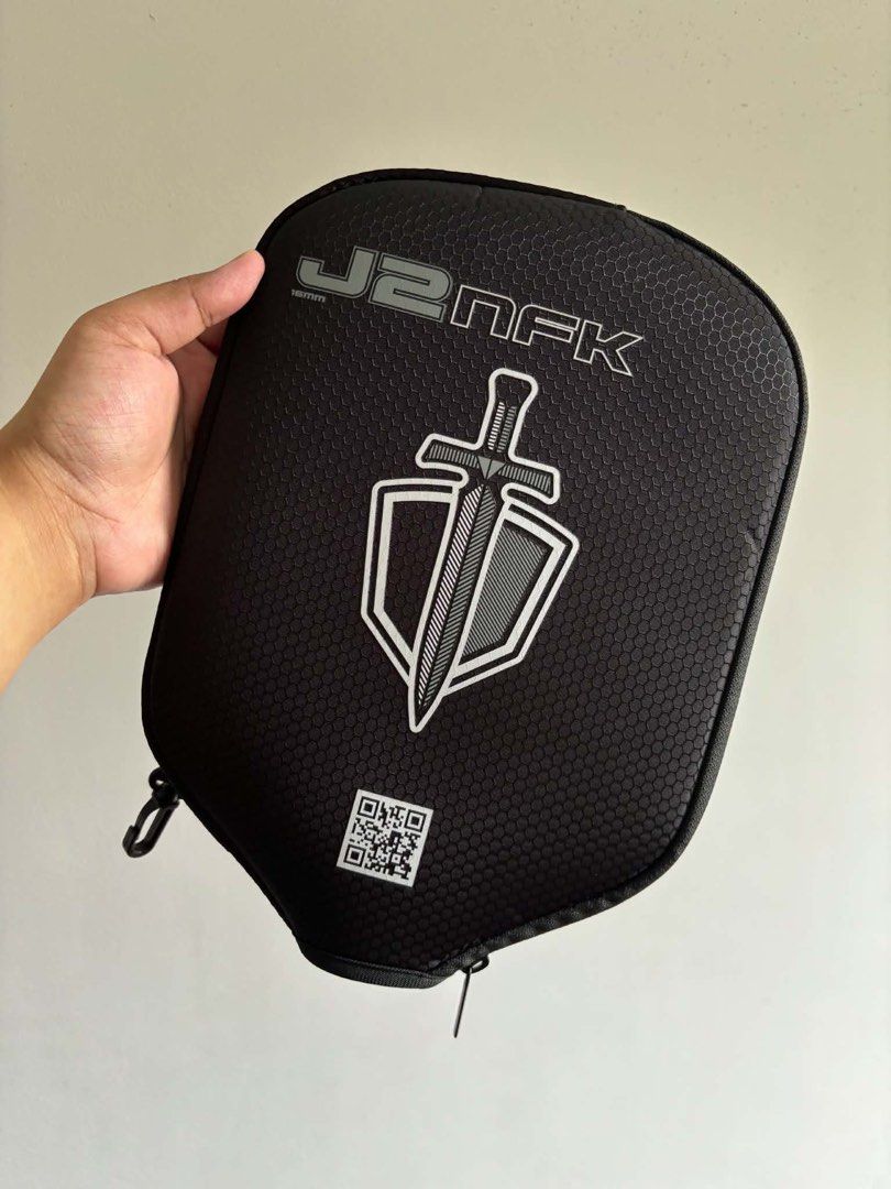 Honolulu Pickleball Company J2NFK Sword & Shield Paddle (Category: Racket and Ball Sports) located in Cavite. Submitted by justinnechiu (Listing ID 1463656263, Image 3). Description: Helping a friend to sell her 1st paddle. - Honolulu Pickleball Company J2NFK Paddle - Sword & Shield Model - USAPA Approved - Includes Protective Case RFS: Change Paddle Orig Price: 13,495 Slightly Nego.