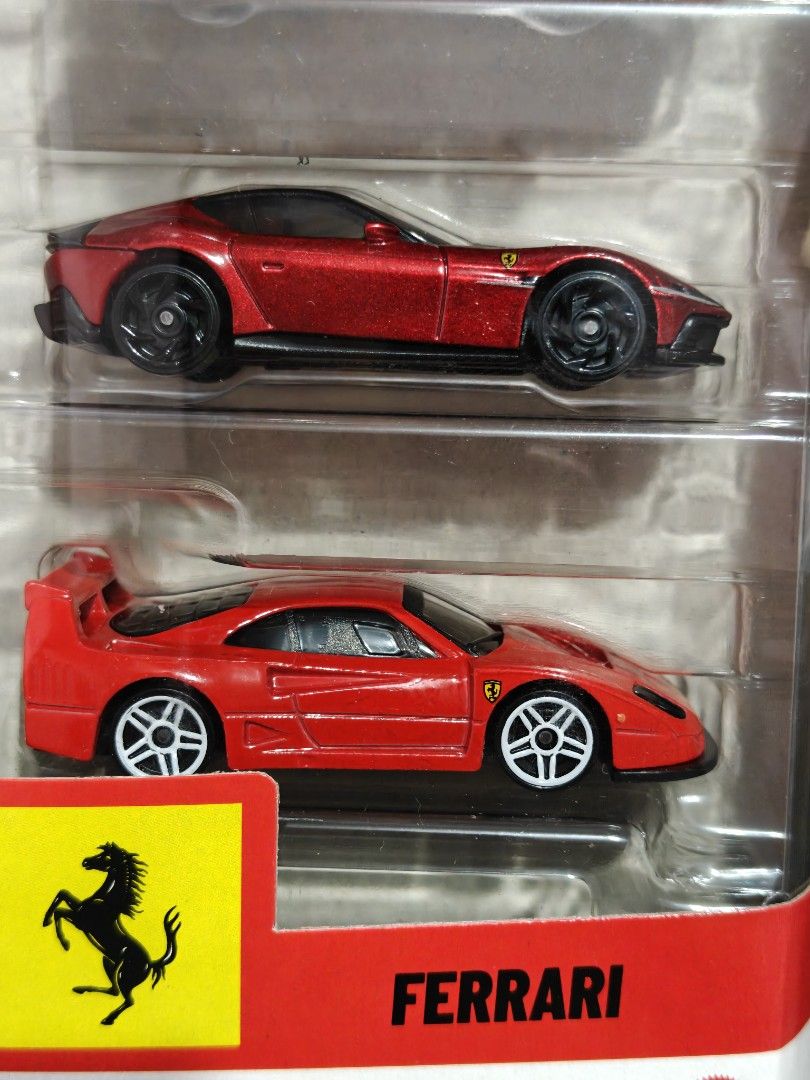 Hot Wheels five pack Ferrari Set RED (Category: Vehicle & Diecast Models) located in Mandaluyong City. Submitted by OttO.Moto (Listing ID 1463663259, Image 3). Description: **READ DETAILS** **PASS SA LP** **PRICES ARE FIRM** **PASS SA KWENTO** 1/64 Diecast Regular cars Card in MINT CONDITION Location Mandaluyong PAYMAYA payment Shipping at buyer's expense Thank you for looking.