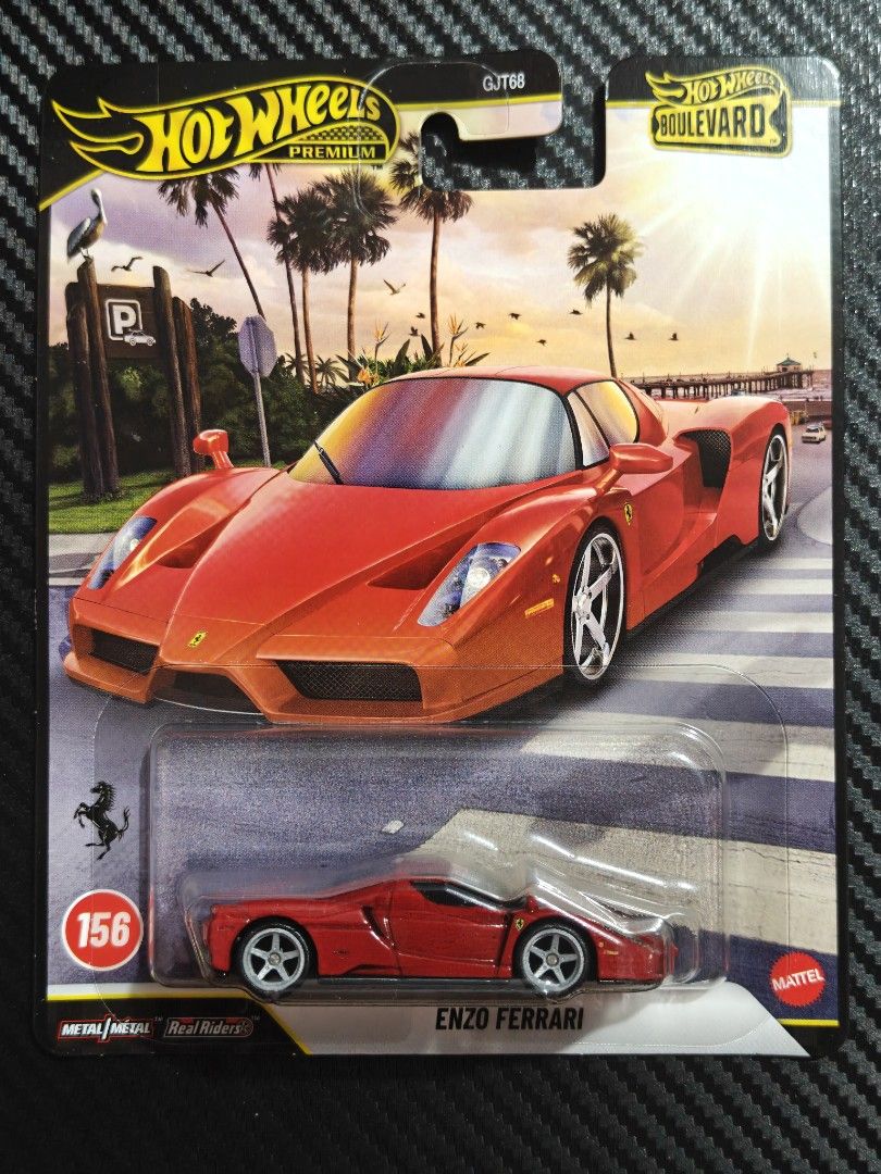 Hot Wheels Premium Boulevard Enzo Ferrari (Category: Vehicle & Diecast Models) located in Mandaluyong City. Submitted by OttO.Moto (Listing ID 1463660646, Image 1). Description: **READ DETAILS** **PRICES ARE FIRM** **PASS SA LP** **PASS SA KWENTO** 1/64 DIECAST CARD IN MINT CONDITION Location Mandaluyong PAYMAYA payment Shipping at buyer's expense Thank you for looking.