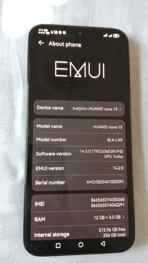 huawei nova 13 (Category: Huawei) located in Cavite. Submitted by tobibrat (Listing ID 1463738121, Image 2). Description: huawei nova 13 complete no issue box/charger 40w orig/case 9500 fix pick up only pascam dos gentri cavite.