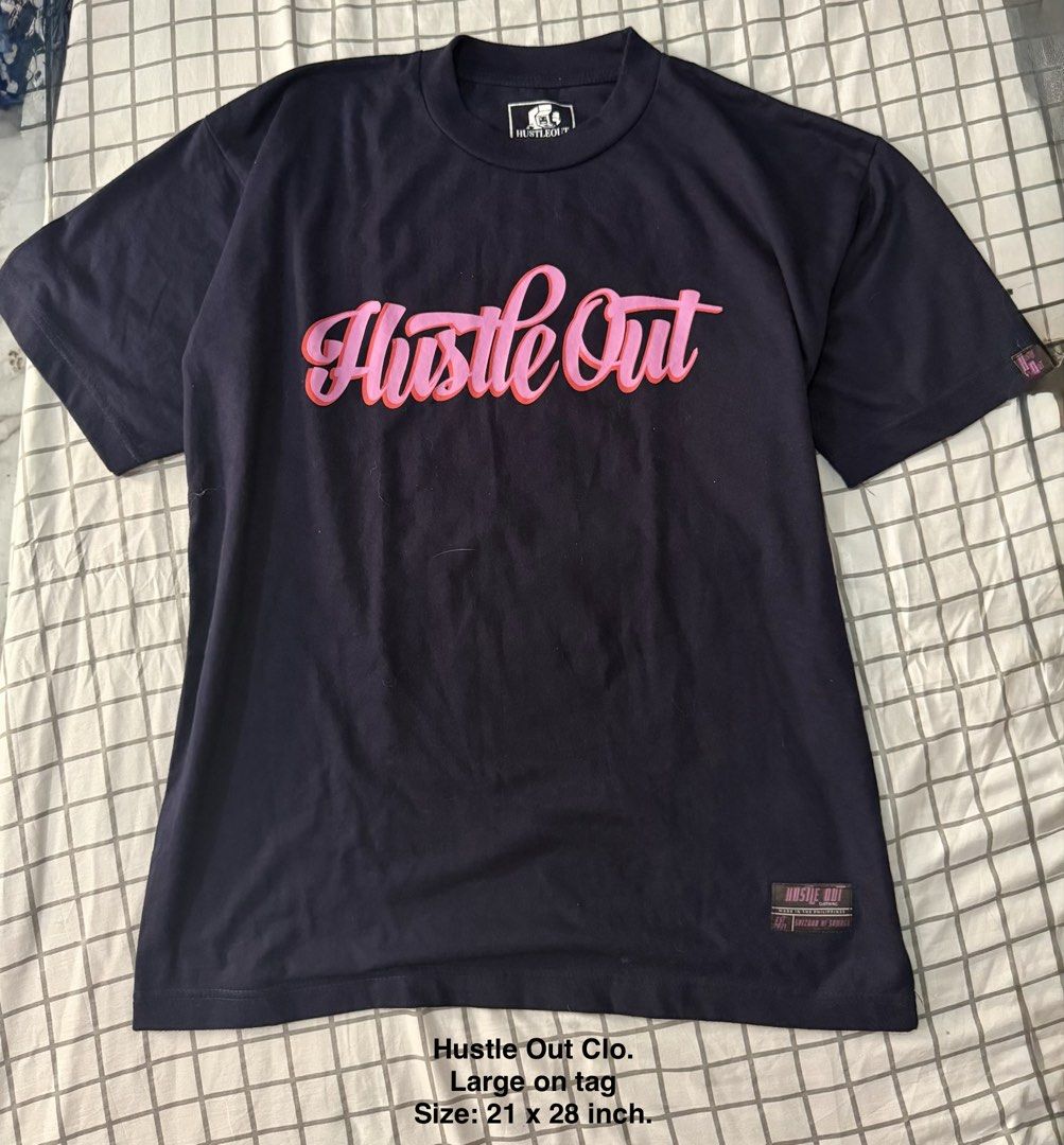 Hustle Out Clo. Tshirt (Category: Tshirts & Polo Shirts ) located in Manila. Submitted by pinkyswearshop2.0 (Listing ID 1463636721, Image 1). Description: .