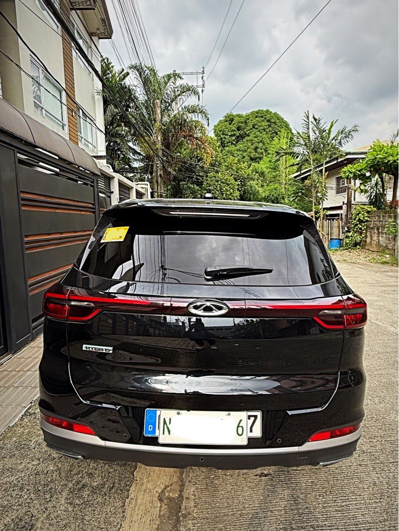HYBRID Chery Tiggo 7 6tkms only Auto (Category: Used Cars) located in Makati City. Submitted by nelliduf (Listing ID 1461803759, Image 2). Description: For Sale HYBRID 2025 model Tiggo 7 Panoramic Sunroof 6tkms PPF Clear Wrap (50K) Black All Leather Coding Excempted RFID 2 Keys Warranty Booklet Casa Maintained Acquired from 1st owner Price - 765k (Bnew price - 1.350M) Area - Fortbonifacio Taguig PM if interested.