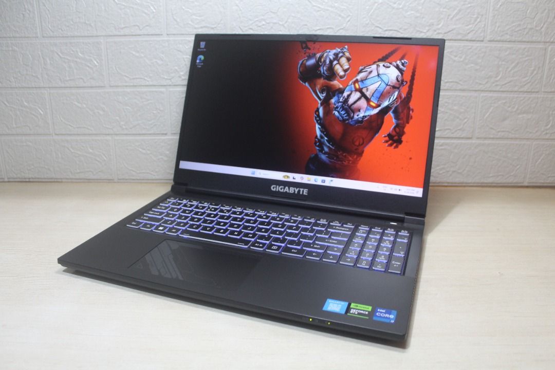 i7 RTX4050 Gigabyte gaming laptop (Category: Laptops & Notebooks) located in Pasay City. Submitted by Rsgadgets (Listing ID 1463688169, Image 1). Description: 𝗥𝗧𝗫𝟰𝟬𝟱𝟬 𝗶𝟳 𝗴𝗶𝗴𝗮𝗯𝘆𝘁𝗲 𝗚𝗮𝗺𝗶𝗻𝗴 𝗚𝟱 Gigabyte G5 MF5 i7 RTX4050 - 2ND HAND our price 45k ONLY -Nvidia RTX4050 6GB -fhd + Backlit keys -RAM 16GB + SSD 512GB 98% smooth Presentable -Intel Core i7-13620H 13THGEN 16 cpu (2.40GHZ TURBO UP TO 5.00GHZ) -16inch FHD ( 1920x1080) 14