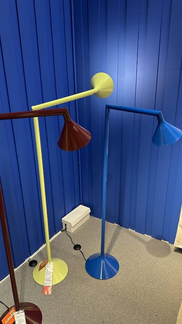 ikea floor lamp - post scriptum 2026 collection - uplighter - reading / task light - spotlight - ps (Category: Lighting) located in Manila. Submitted by kimroaa (Listing ID 1463669947, Image 1). Description: on-hand available until posted for sale: ikea ps 2026 floor lamp colors: dark red blue yellow versatile/adjustable, can be used as: an uplighter a reading light / task lamp/ spotlight mood lighting wall wash limited release high demand, low s