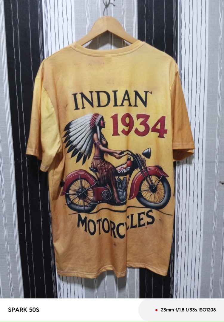 Indian Motorcycle (Category: Tshirts & Polo Shirts ) located in Maria Aurora. Submitted by mr.gamarcha1928 (Listing ID 1463684595, Image 2). Description: Indian Motorcycle dri fit xL excellent condition.