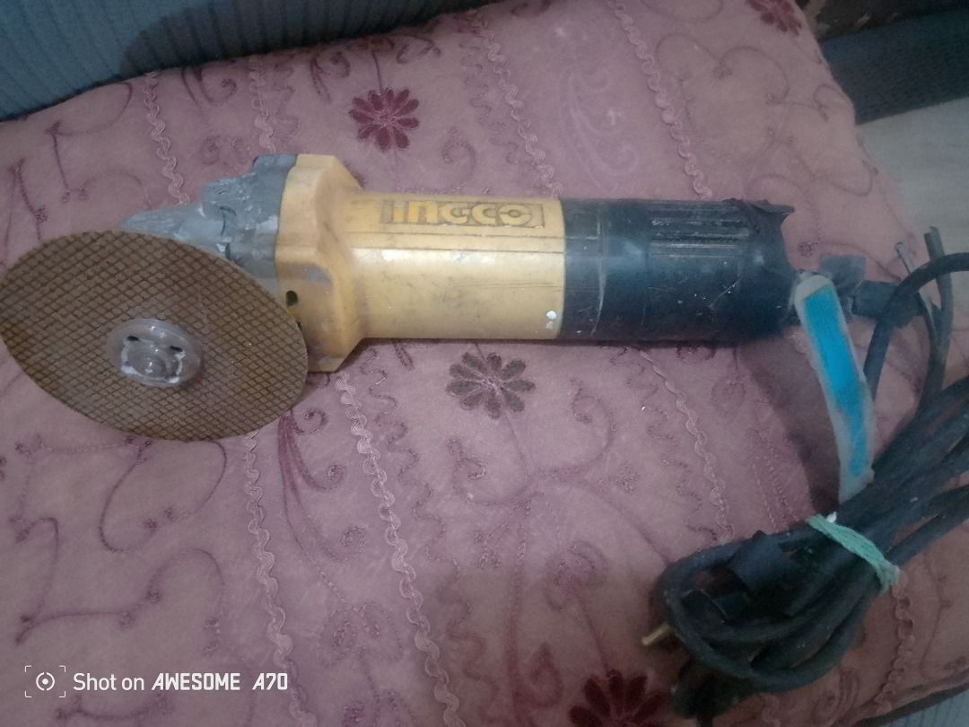 INGCO Grinder FOR SALE!!! (Category: Construction Tools & Equipment) located in Antipolo. Submitted by brightwind_c9894d (Listing ID 1463589294, Image 1). Description: Decluterring.. 2nd hand INGCO Grinder 700 na lang free delivery within Antipolo.