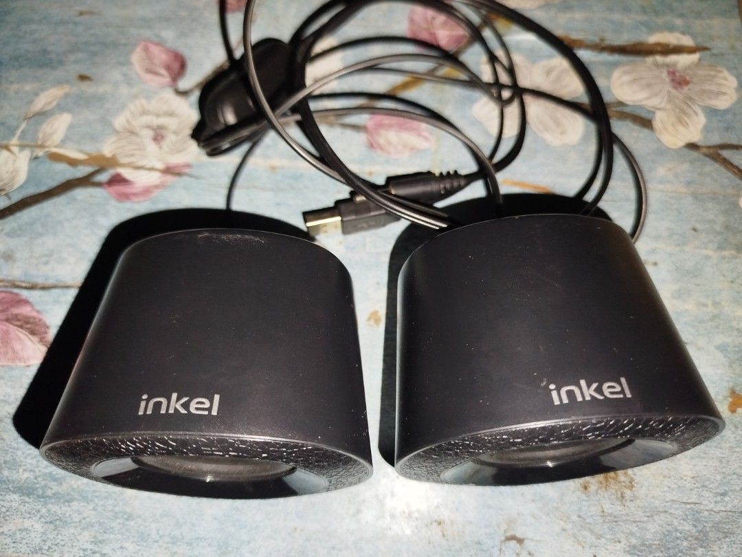 Inkel R-R-TSb-IK-TS-10 USB Powered Computer Speakers (Category: Soundbars, Speakers & Amplifiers) located in Manila. Submitted by jojo.welter (Listing ID 1463579052, Image 1). Description: - Inkel Computer Speakers (Model R-R-TSb-IK-TS-10) - USB Powered - 3.5mm Audio Jack - Ideal for Desktop Setups - Tested and Working - Minor Scuffs from Normal Use - Selling due to Setup Upgrade.