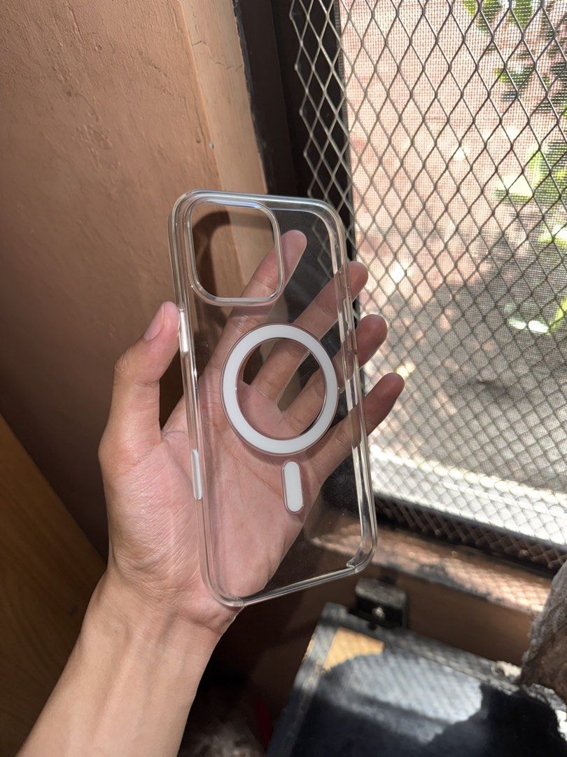 iPhone 16 pro max Apple Silicone and Clear Case (Category: Cases & Sleeves) located in Santa Rosa. Submitted by groverrpor00995 (Listing ID 1463582553, Image 3). Description: ALL AUTHENTIC. Free kapag proven fake! Apple silicone case (Fuschia) -Slightly used in good conditon ₱500 Apple Clear case -May super minimal scratches ₱800 !!!Get both for ₱1,000 Meet up Sta rosa, cabuyao, calamba. Pag calamba add fee ₱100 Metro Manila meet up add ₱300 .