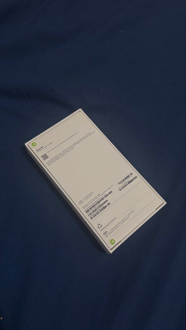 Iphone 16e 128GB brand new sealed (Category: iPhone 16 Series) located in Imus. Submitted by jevroneee (Listing ID 1463654829, Image 3). Description: brand new sealed US variant RFS: didn’t like the color .