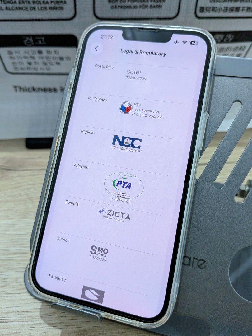 iPhone 16e 512gb 100bh with Warranty (Category: iPhone 16 Series) located in Tayug. Submitted by recoveringshopaholic123 (Listing ID 1463689222, Image 3). Description: iPhone 16e 512GB White Battery health: 100% Cycle count: 86 ✅ with Apple warranty until April 2027 ✅ NTC certified ✅ no software/hardware issues ✅ no cracks, dents, deep scratches, or chipped paint INCLUSIONS: ✅ with screen protector ✅ with soft clear case ✅ comes with original box