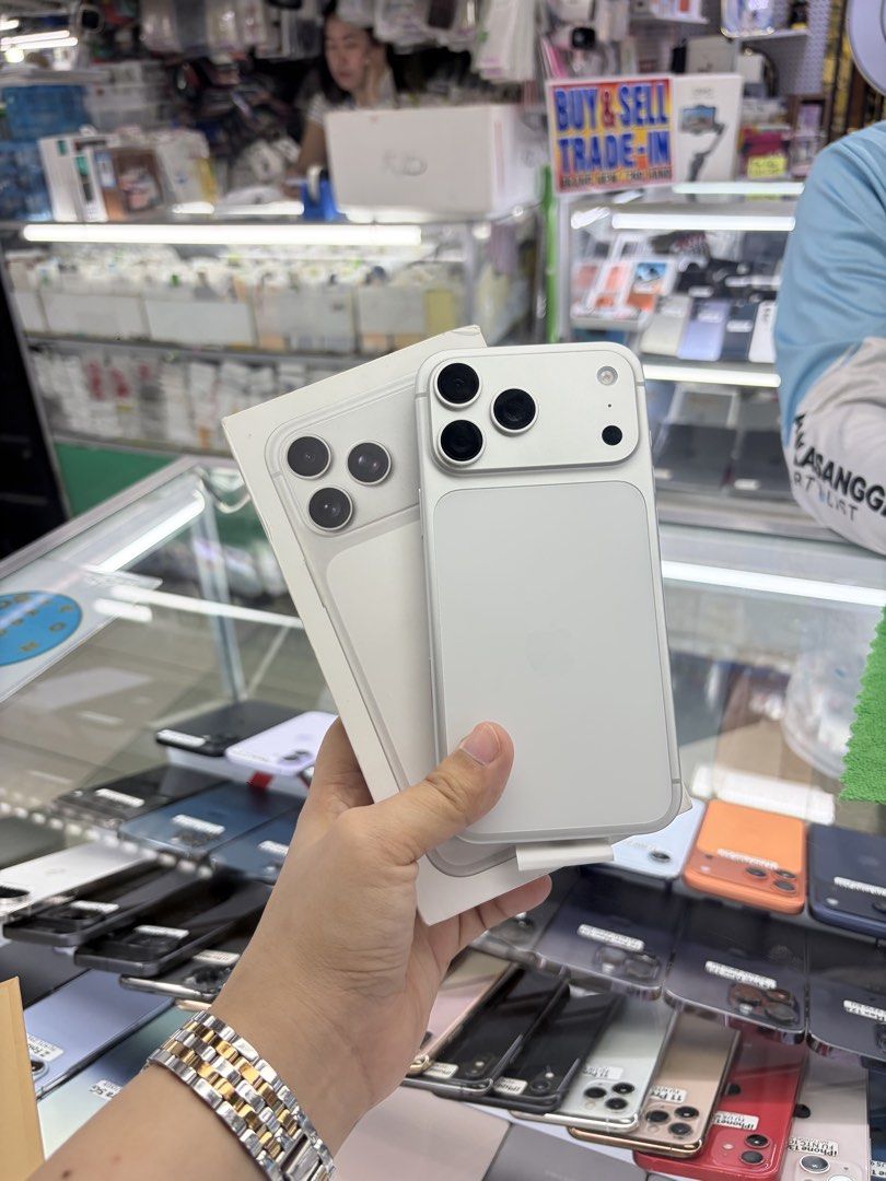 Iphone 17 Pro Max 256gb 100% BH FU NTC No issue (Category: iPhone 17 Series) located in San Juan City. Submitted by javedsgadgetshop (Listing ID 1463597939, Image 1). Description: Posting available device for today! QUICK INFO : Iphone 17promax (Rush) 256gb 100% battery Factory unlock No issue / No repair Comes w/ case&charger&box Price may vary depends on the available Accepting swap/trade-in/installment/walk-in/delivery. For reference: visit ou