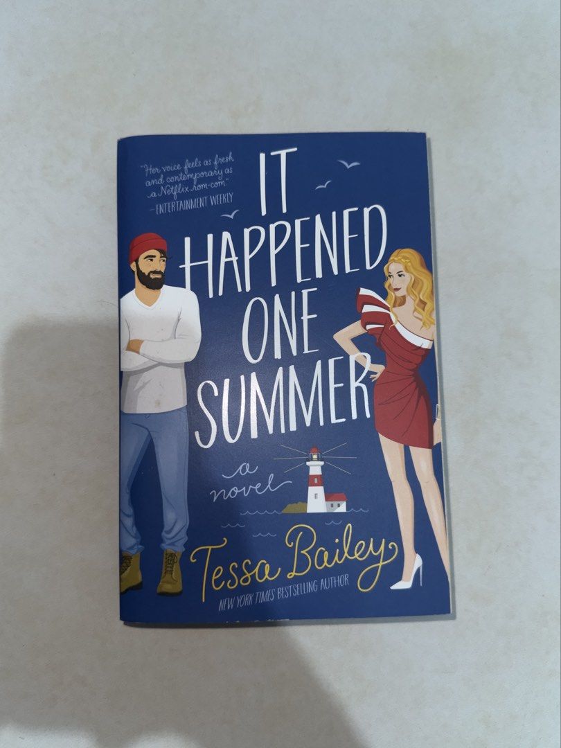 It Happened One Summer by Tessa Bailey (Category: Storybooks) located in Manila. Submitted by mchdcs (Listing ID 1463695931, Image 1). Description: - Genre: Romance - Bought from Fully Booked .