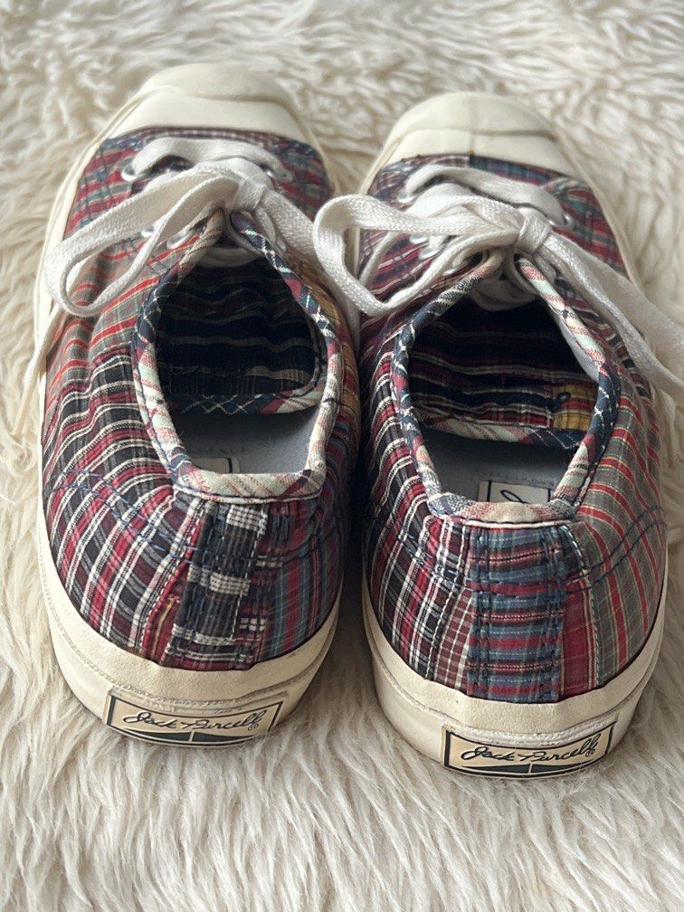 Jack Purcell plaid sneakers (Category: Sneakers) located in Pasig City. Submitted by sandace (Listing ID 1463646643, Image 3). Description: Authentic Unisex M 6.5 W 8.0.