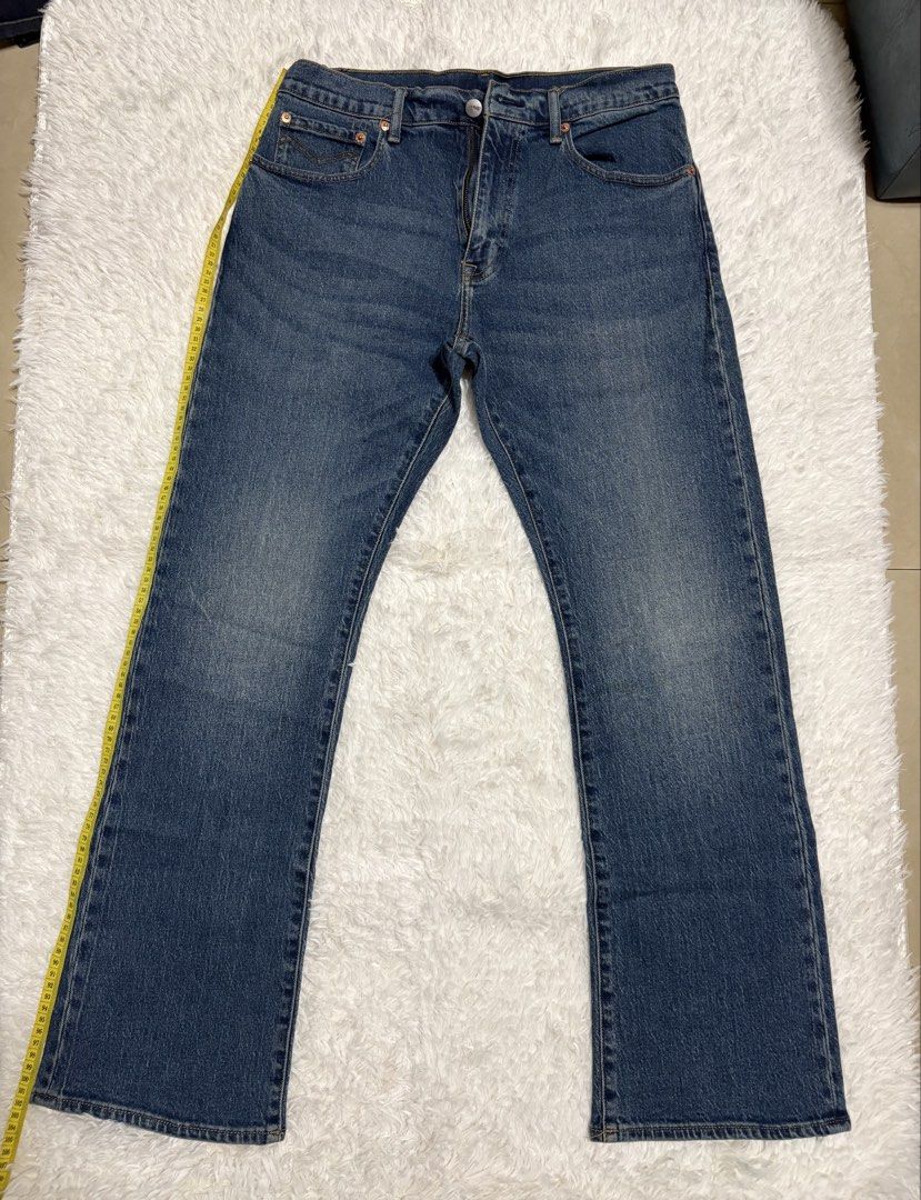 JAG Denim Jeans Size 31 (Category: Jeans) located in Quezon City. Submitted by Moms_closet (Listing ID 1463670231, Image 1). Description: - Classic blue JAG denim jeans - Straight leg cut - Made from 100% cotton - Button and zip closure - Two back pockets with signature stitching - Ideal for everyday wear - Measurements available upon request.