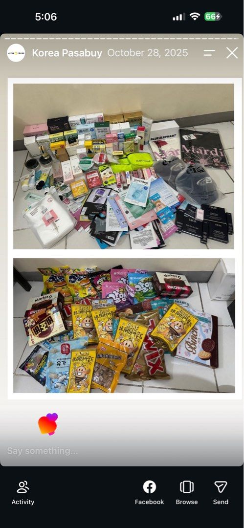Japan Pasabuy (Category: Bath) located in Makati City. Submitted by gelskibels (Listing ID 1463576376, Image 2). Description: Upcoming Japan Pasabuy!! Travel Date : Sunday, September 27 ETA : Saturday, October 3 Just let me know the items you want! Will go to Dior, Chanel and other luxury make up brands :).