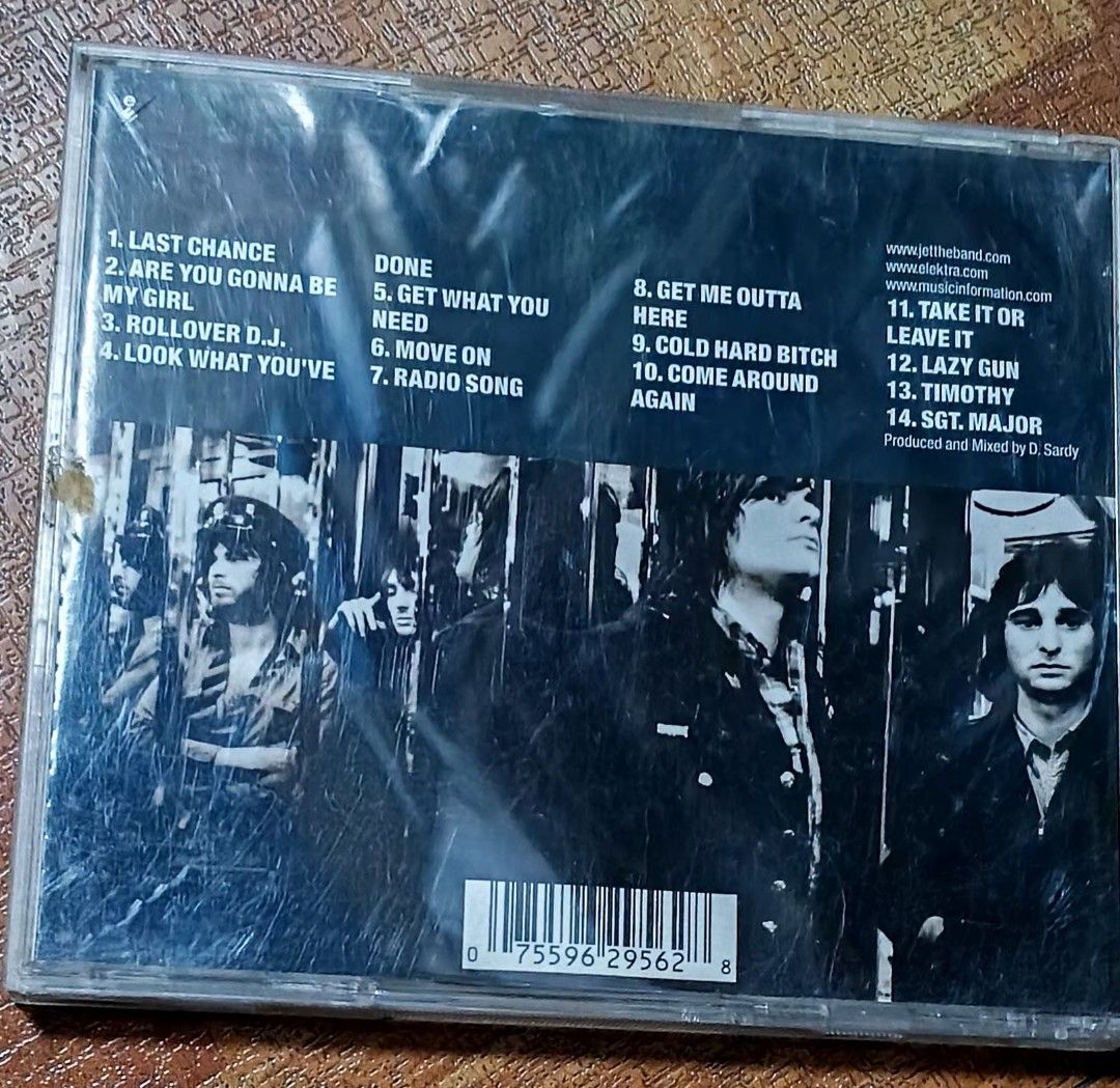 Jet Get Born CD Album (Category: CDs & DVDs) located in Quezon City. Submitted by dancatz (Listing ID 1463689480, Image 3). Description: □ P 350.00 - Jet's 'Get Born' album - Includes all 14 original tracks - Classic rock music - A must-have for any Jet fan LFB Seller's location : Brgy. Sta. Teresita Quezon City Please DM for more details Payment Mode : Gcash Bank transfer [ BPI ] Delivery methods : LBC Express J&T Express. Grab Express . Lalamov