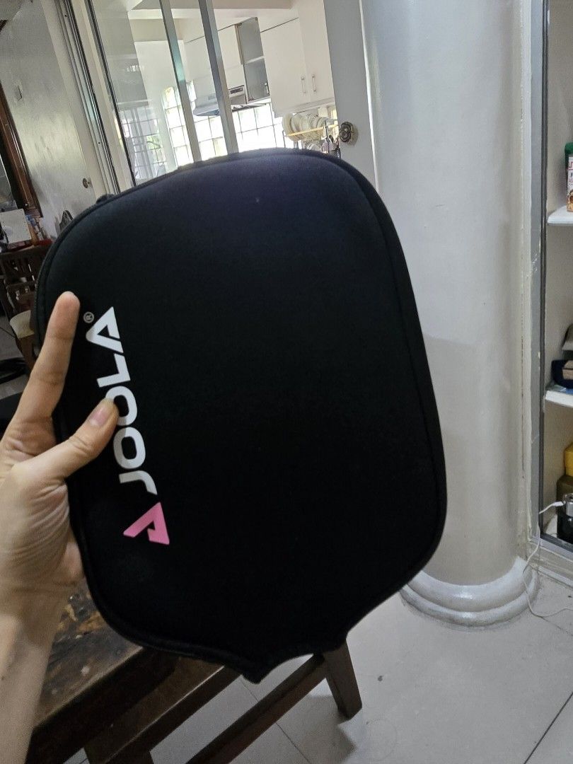 JOOLA Hyperion 16mm Pickleball Paddle (Category: Racket and Ball Sports) located in Paranaque City. Submitted by b.amore (Listing ID 1463711086, Image 2). Description: - JOOLA Hyperion 16mm pickleball paddle - bought in ATC mall alabang, original Price at Php 16k - Features Simone Jardim signature - Comes with a JOOLA paddle cover - Teal grip tape on handle - Ideal for playing pickleball - Power-Control balance - with new edge guard and overgrip 