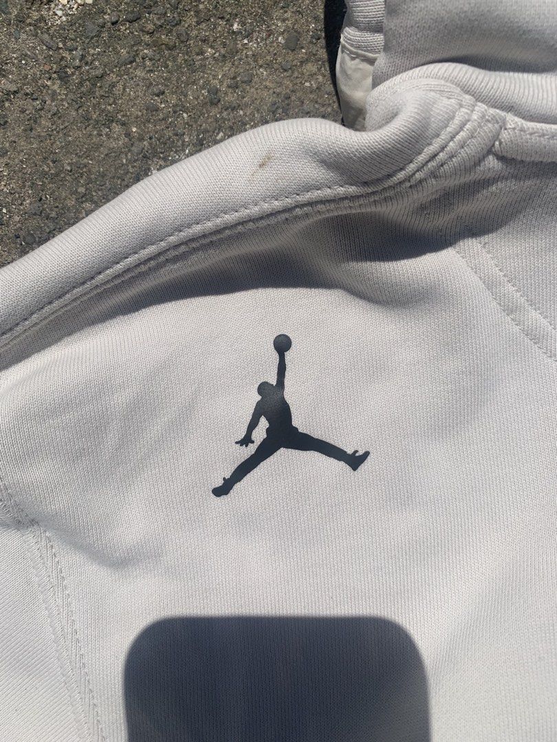 Jordan 23 Engineered Pullover Hoodie (Category: Coats, Jackets and Outerwear) located in Manila. Submitted by thirst4thrifting (Listing ID 1463626344, Image 3). Description: Jordan 23 Engineered Pullover Hoodie Dimes 21.5x26 Issue: lil bit stain need wash Dm more dets As good condition .
