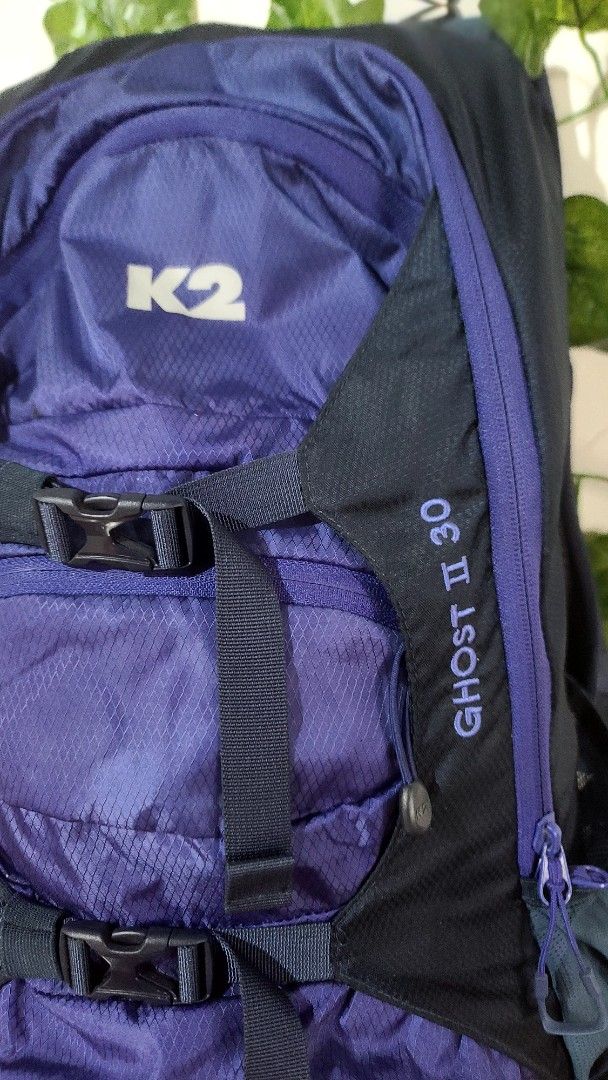 K2 Ghost II 30 Backpack with Rain Cover (Category: Backpacks) located in Baguio. Submitted by phoeberose33384 (Listing ID 1463739630, Image 2). Description: - K2 Ghost II 30 backpack - Includes yellow K2 rain cover - Ample pockets and straps for organization - Main compartment with internal dividers - Breathable mesh back panel - Perfect for hiking or travel.