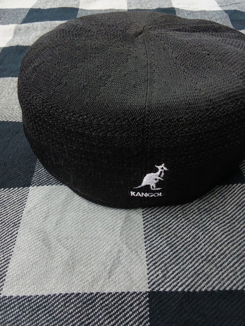 Kangol Black Baseball Cap Hat (Category: Caps & Hats) located in Polomolok. Submitted by timog_high_ice_v2 (Listing ID 1463608092, Image 1). Description: - Classic black Kangol cap - Iconic embroidered kangaroo logo on the back - Made with a textured fabric - Versatile for everyday wear - Simple and stylish design - Fits most head sizes Super Bet ❤️.