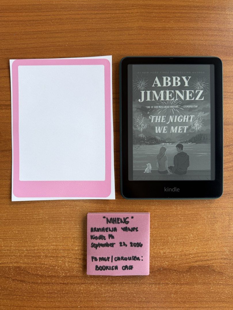 Kindle Paperwhite 6 Signature Edition (Category: Religion Books) located in Santa Rosa. Submitted by bookishcase (Listing ID 1463568736, Image 1). Description: #forsale PTPA 👩‍💼 Thank you in advance 💖 Unit: KINDLE PAPERWHITE 6 SIGNATURE EDITION(12th Generation - Latest Generation) 32gb (metallic jade) - without box Price: 9,500 only Inclusions: - charging cable - brandnew skin Ads : without ads Condition: used Refurbished unit: no Flaws: isang