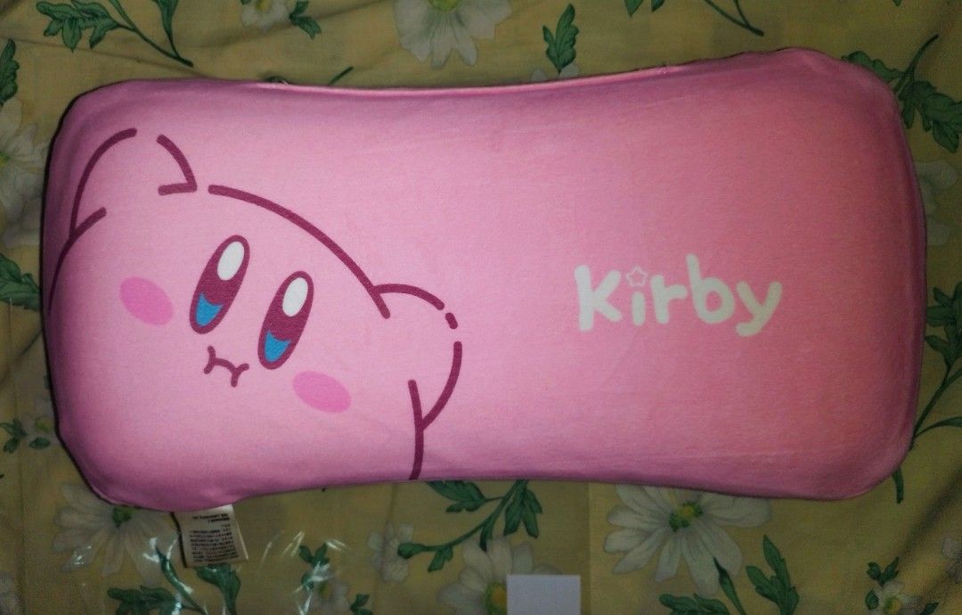 Kirby Relax Pillow (Category: Plushies & Soft Toys) located in Santa Rosa. Submitted by paul__s (Listing ID 1463575359, Image 2). Description: - Adorable pink Kirby plush pillow - memory foam - For lumbar support - Ideal for decorating your bed or sofa - A perfect gift for any Kirby enthusiast - From Japan Payment method: Gcash Lalamove pabili service (Sta Rosa, Laguna and Vito Cruz, Manila).