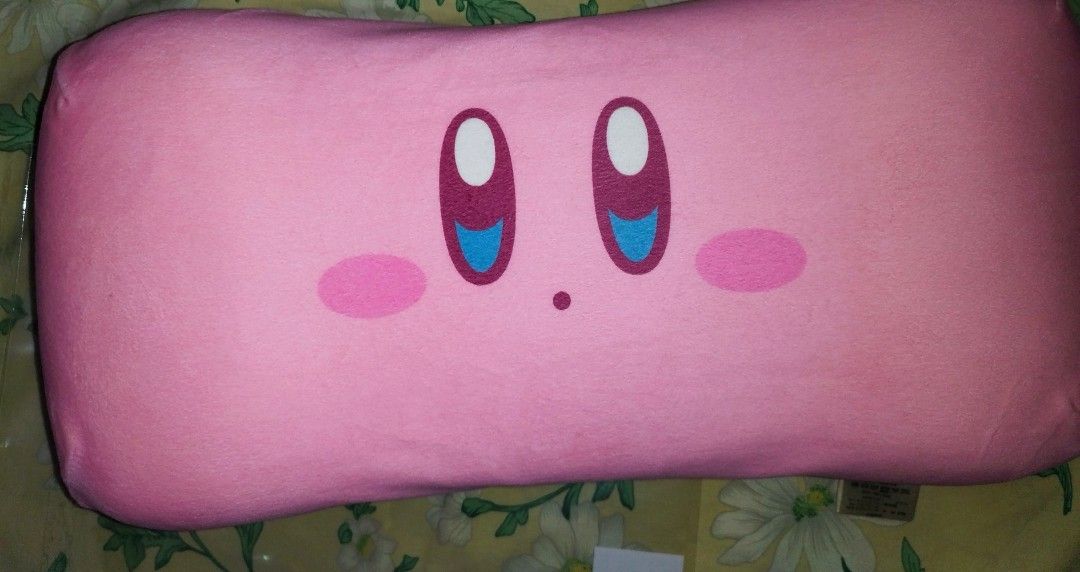 Kirby Relax Pillow (Category: Plushies & Soft Toys) located in Santa Rosa. Submitted by paul__s (Listing ID 1463575359, Image 1). Description: - Adorable pink Kirby plush pillow - memory foam - For lumbar support - Ideal for decorating your bed or sofa - A perfect gift for any Kirby enthusiast - From Japan Payment method: Gcash Lalamove pabili service (Sta Rosa, Laguna and Vito Cruz, Manila).