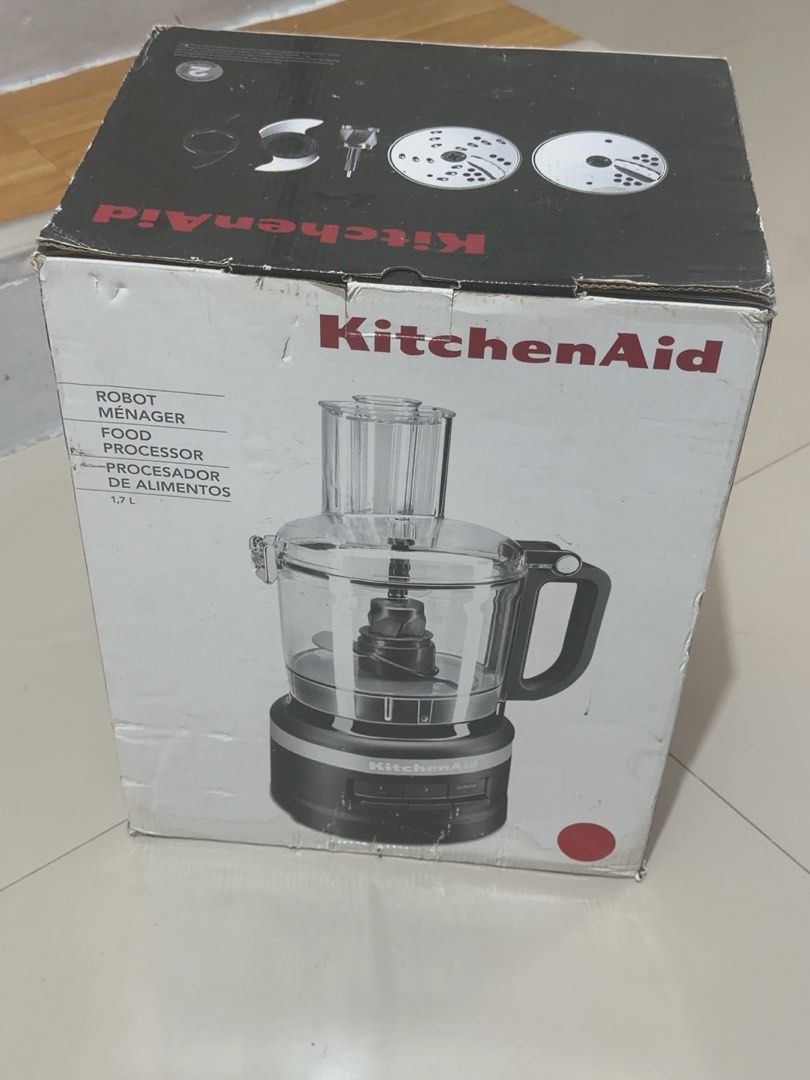 KITCHENAID FOOD PROCESSOR 🤍 (Category: Other Kitchen Appliances) located in Manila. Submitted by gslegaspi214919 (Listing ID 1463571007, Image 1). Description: FOR SALE – BRAND NEW KITCHENAID FOOD PROCESSOR 🤍 ✨ KitchenAid Food Processor ✨ 1.7L / 7-Cup Capacity ✨ Brand New • Never Used ✨ Complete in Box ✨ With original packaging 💰 ₱8,500 negotiable Raffle prize, kaya selling at a good price. 😊 Perfect for home cooks, bakers, or small food busi