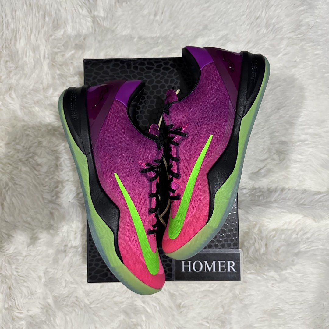 Kobe 8 Mambacurial (Category: Sneakers) located in Tanay. Submitted by hohohomieee (Listing ID 1463670522, Image 2). Description: Kobe 8 Mambacurial Size 10.5 / 11 / 12 US Brandnee ₱12,995 each.