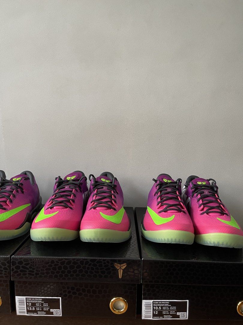 Kobe 8 Protro Mambacurial US 10.5 (Category: Casual Shoes) located in Manila. Submitted by thequietdrops (Listing ID 1463641775, Image 1). Description: Kobe 8 Protro Mambacurial US 10.5 Size 10.5 - 11,500 (Onhand) SNKRS released (with e-receipt & order conf.) BNDS original & guaranteed authentic‼️ can provide seller vouches gcash/maya/cash/bank pick-up/shipping/meetups manila 📍.