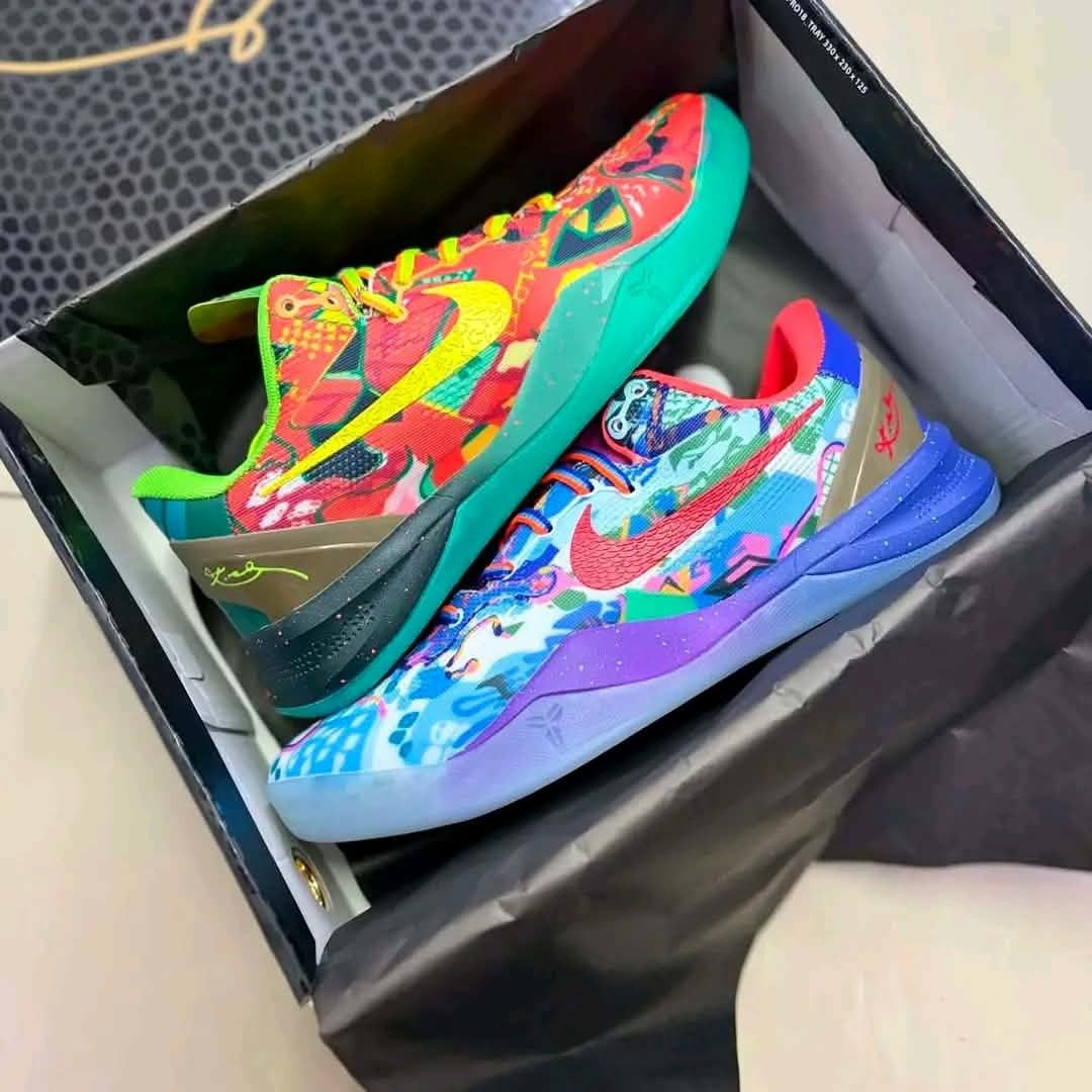 Kobe 8 "What Da" 🥦🍒 (Category: Sneakers) located in Manila. Submitted by josier_181 (Listing ID 1463738846, Image 3). Description: Available now Ma'am/Sir Pm for more details Your order via lalamove COD or GCASH payment. Kung anong nasa post ko po yun po mismo ang dadating na item sa inyo 💯 Good quality and condition Thank you and God bless Womens Size Guide 5US - 36 EU/FR - 22CM 6US - 37 EU/FR - 23CM 6.5US - 37.5 EU/FR - 23.5CM 7US - 38 EU/FR