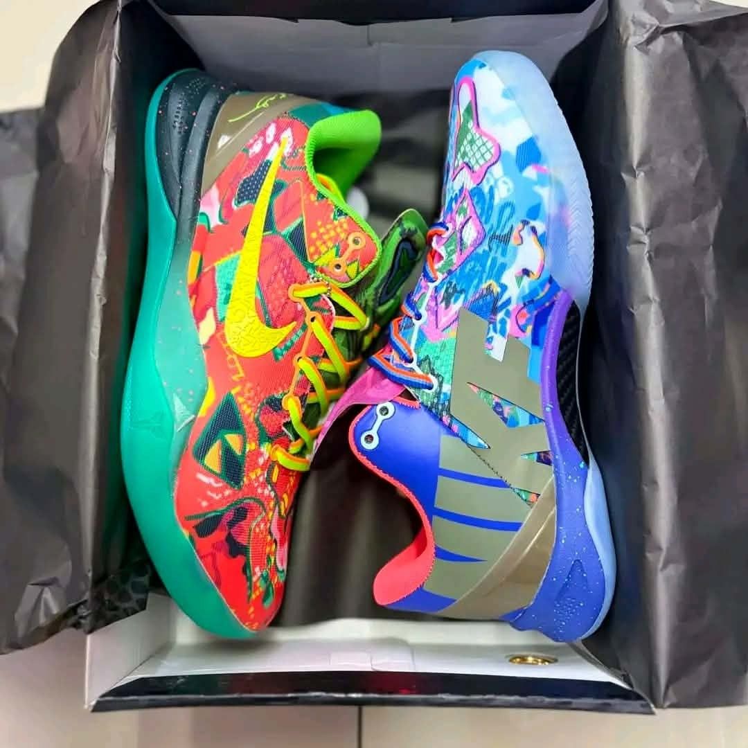 Kobe 8 "What Da" 🥦🍒 (Category: Sneakers) located in Manila. Submitted by josier_181 (Listing ID 1463738846, Image 1). Description: Available now Ma'am/Sir Pm for more details Your order via lalamove COD or GCASH payment. Kung anong nasa post ko po yun po mismo ang dadating na item sa inyo 💯 Good quality and condition Thank you and God bless Womens Size Guide 5US - 36 EU/FR - 22CM 6US - 37 EU/FR - 23CM 6.5US - 37.5 EU/FR - 23.5CM 7US - 38 EU/FR