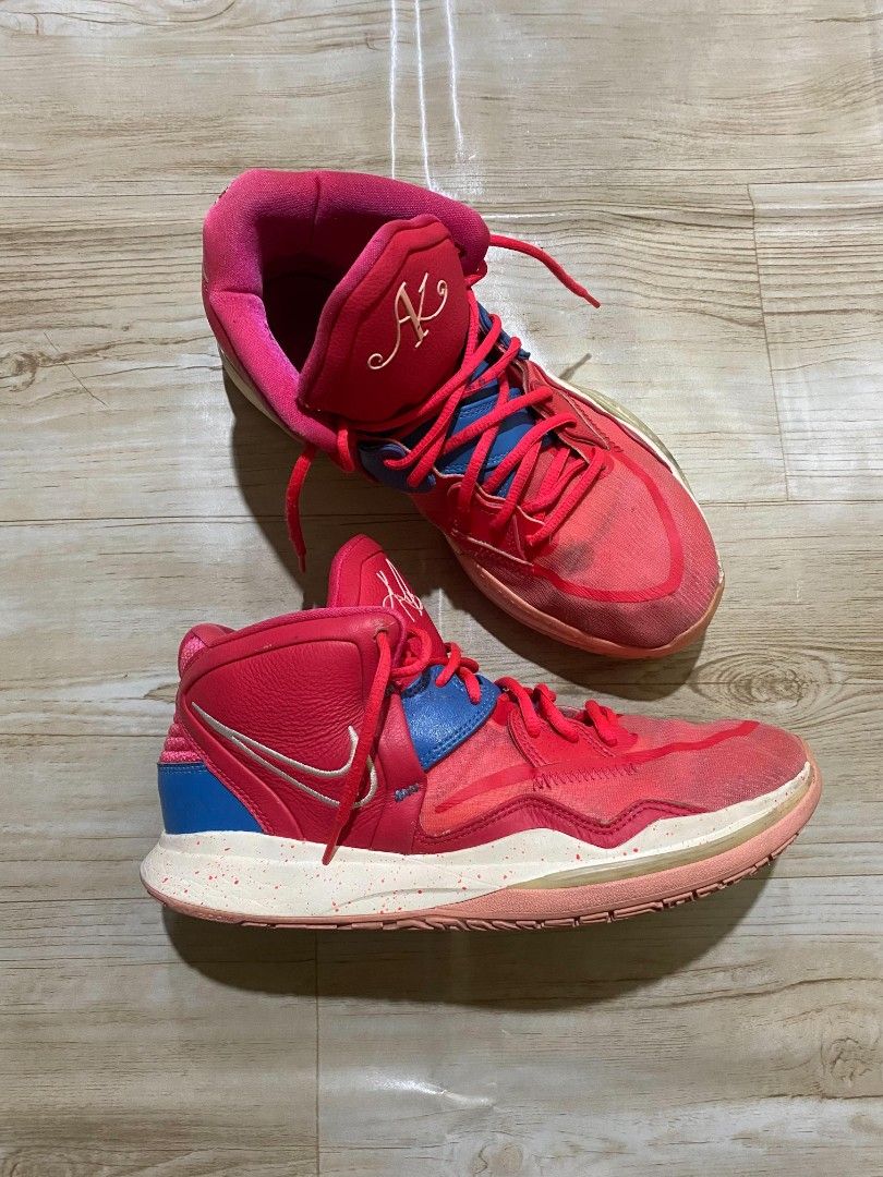 Kyrie 8 infinity red siren (Category: Sneakers) located in Manila. Submitted by jihan.nunez_8 (Listing ID 1463641633, Image 1). Description: Size 45 | US Men 11.5 | UK 10.5 Authentic sign of usage.