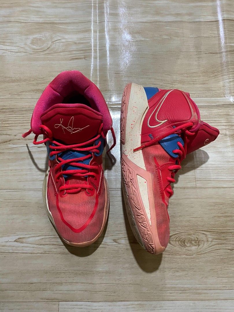Kyrie 8 infinity red siren (Category: Sneakers) located in Manila. Submitted by jihan.nunez_8 (Listing ID 1463641633, Image 3). Description: Size 45 | US Men 11.5 | UK 10.5 Authentic sign of usage.
