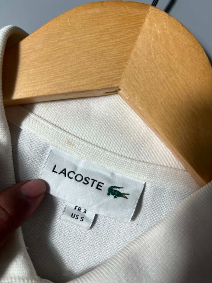 LACOSTE NEW TAG (Category: Tshirts & Polo Shirts ) located in General Santos City (Dadiangas). Submitted by arjay_genita (Listing ID 1463604725, Image 3). Description: Lacoste New Tag ‼️Size Medium (19.5/26) ‼️Excellent condition ‼️Color rate 9.5./10 ‼️Need wash kunti .