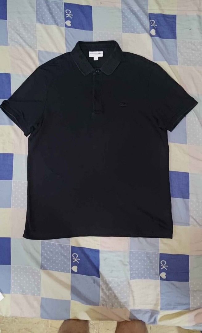 Lacoste Regular Fit Polo Shirt - Black (Category: Tshirts & Polo Shirts ) located in Manila. Submitted by 128105 (Listing ID 1463731885, Image 2). Description: - Brand: Lacoste - Color: Black - Fit: Regular - Size: FR4 / US M - Material: 100% Cotton - Condition: Brand new, in original packaging - Perfect for: Casual wear.