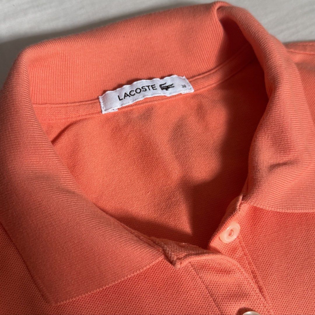 Lacoste top (Category: Shirts) located in Quezon City. Submitted by mdlrrr (Listing ID 1463598989, Image 2). Description: Size 38 on tag. In great condition!.