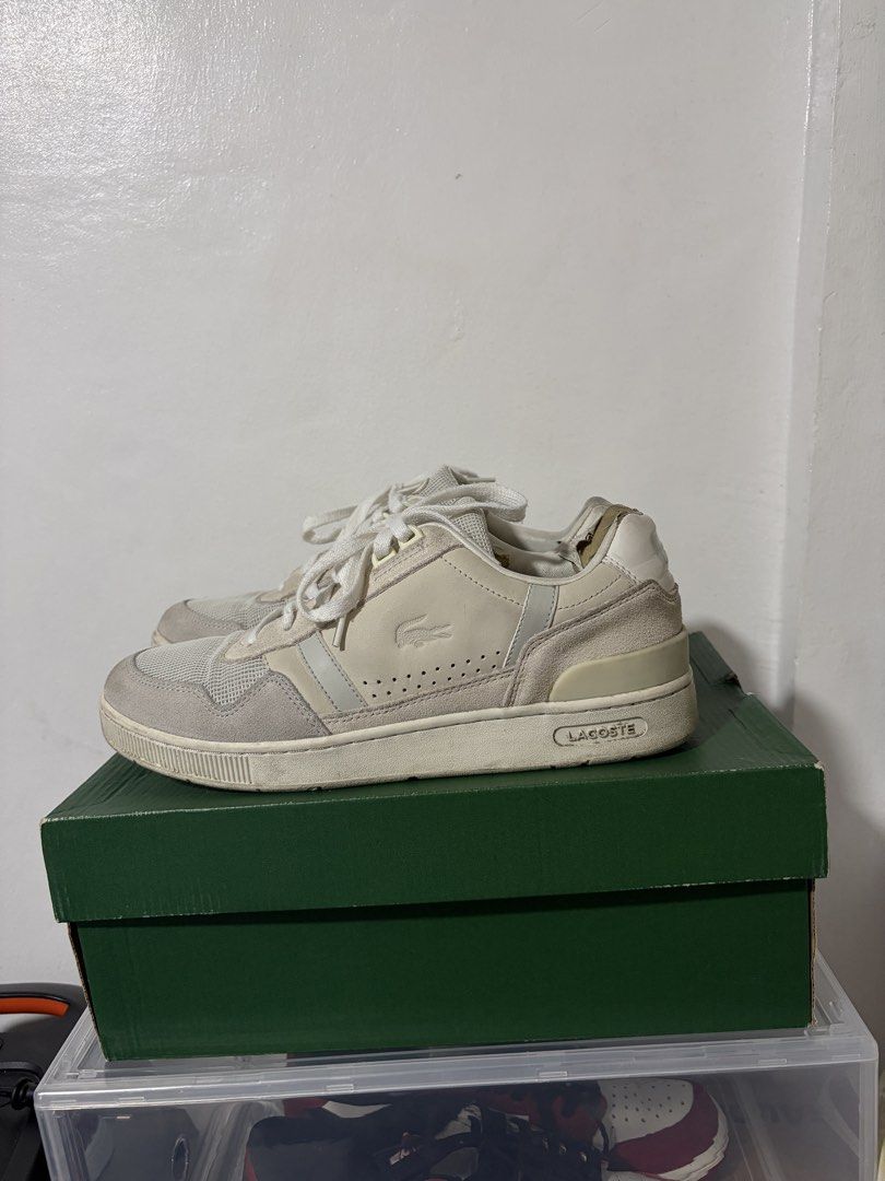 Lacoste TP Sneakers (Category: Sneakers) located in Pasig City. Submitted by chamoisee (Listing ID 1463621227, Image 1). Description: Lacoste TP Sneakers -Worn Condition -See back leather condition -Authentic and with box DM FOR FASTER TRANSACTION 📩.
