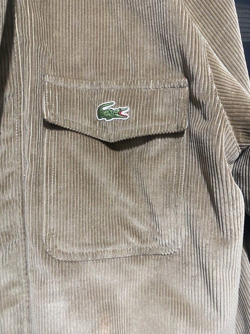 Lacoste utility corduroy jacket (Category: Longsleeves) located in Manila. Submitted by ventabols (Listing ID 1463581955, Image 2). Description: .