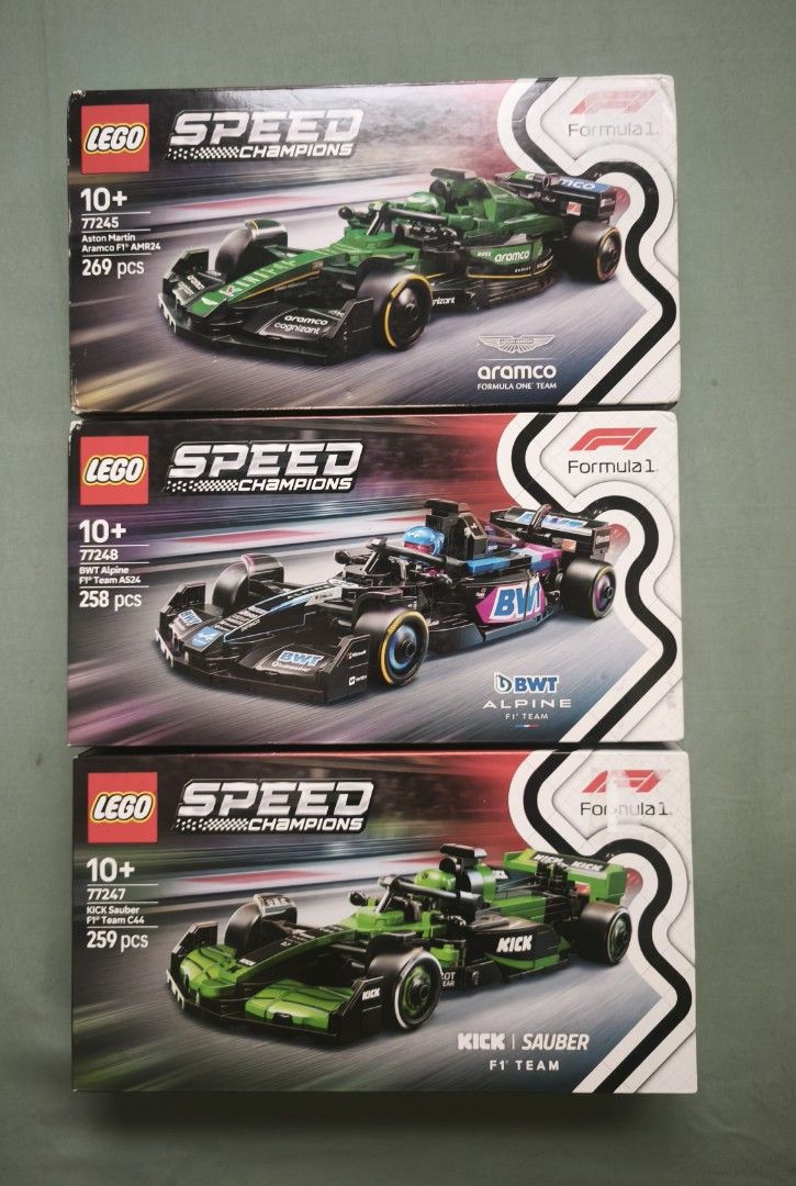 LEGO Speed Champions Formula 1 (Category: Lego & Building Sets) located in Caloocan City. Submitted by clark_20 (Listing ID 1463607014, Image 1). Description: 1.2k each Aramco ❌Kick( Sold) Bwt.