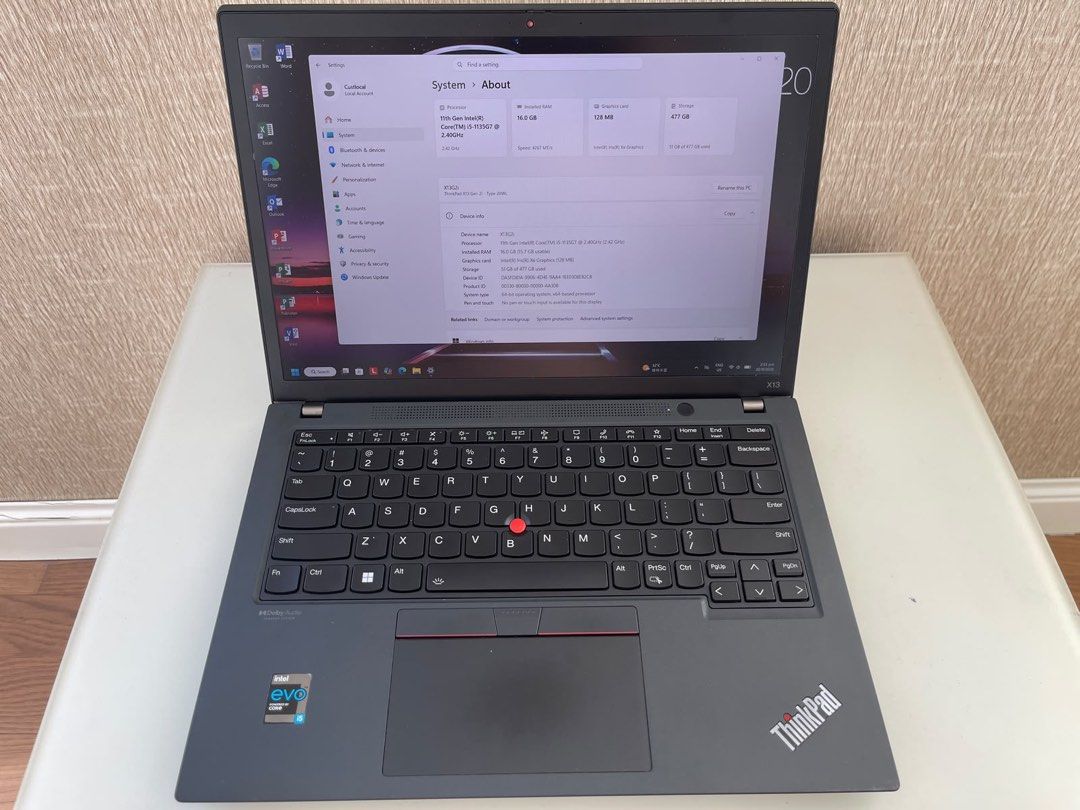 Lenovo ThinkPad X13 Gen 2 Laptop Intel Core i5 (Category: Laptops & Notebooks) located in Caloocan City. Submitted by wins_r_g (Listing ID 1463599629, Image 1). Description: - Lenovo ThinkPad X13 Gen 2 Laptop - Powerful Intel Core i5-1135G7 Processor (2.42GHz) - 16GB RAM for smooth multitasking - 512GB NVME SSD - Intel Iris Xe Graphics - Immersive Dolby Audio - Durable Magnesium Alloy Chassis - Perfect for work and everyday use - Meet up trade at