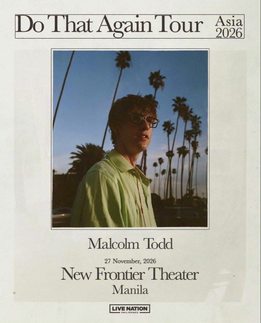 LF/WTB Malcolm Todd Tickets (Category: Events Tickets) located in Taguig. Submitted by michxela (Listing ID 1463608309, Image 1). Description: LFS/WTB willing to buy pls !!!! desperate prefer: (2) ACOUSTIC EXPERIENCE (2) VIP EARLY (2) FLOOR A (2) FLOOR B PLS BAHSHDHAHA I NEED TO SEE HIM.