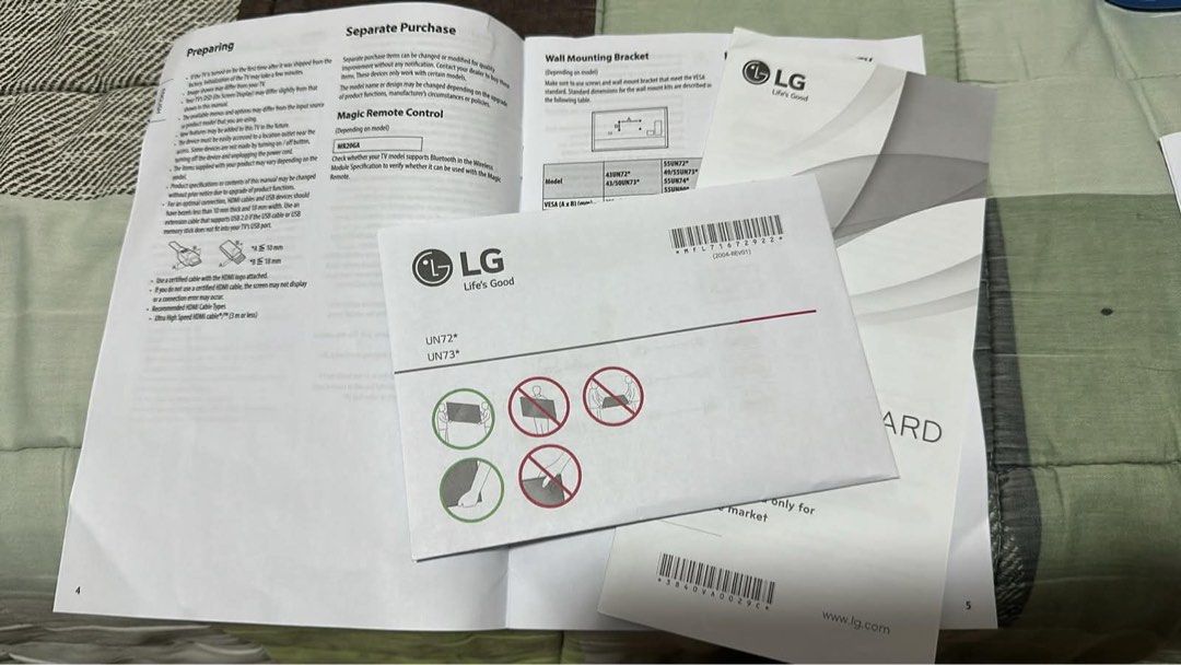 LG LED TV Nano Cell 55” (Category: TV) located in Las Pinas. Submitted by tonyd03 (Listing ID 1463588667, Image 3). Description: .