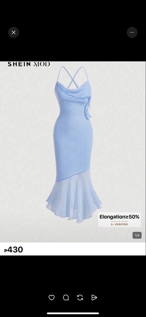 Light blue dress (Category: Dresses) located in Muntinlupa City. Submitted by kira.sln (Listing ID 1463665855, Image 1). Description: .
