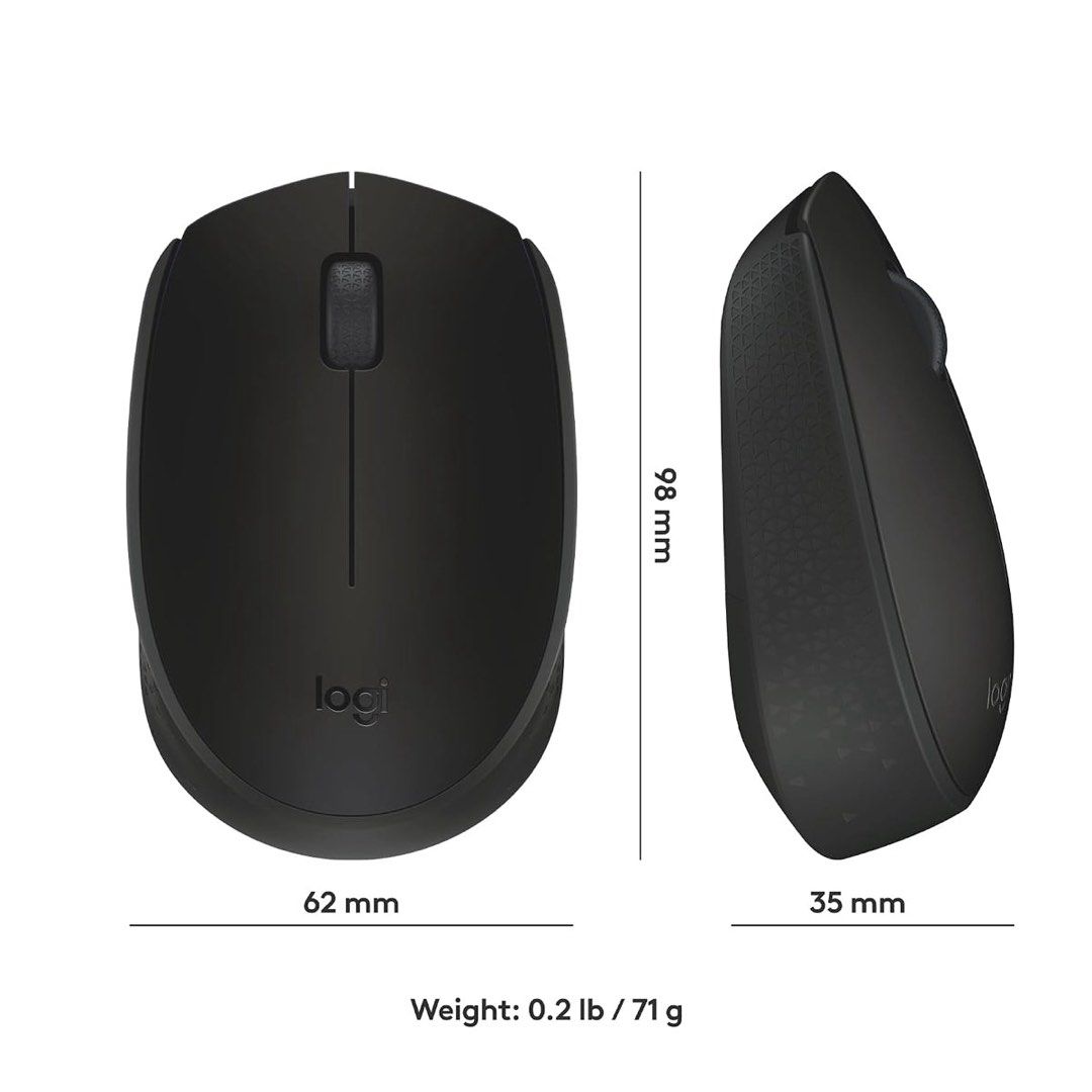 Logitech B170 Wireless Mouse (Category: Mouse & Mousepads) located in Mandaluyong City. Submitted by shimomachiss (Listing ID 1463605021, Image 3). Description: - Reliable wireless mouse from Logitech - Model: B170 - Color: Black - Compact and lightweight design - Easy plug-and-play setup - Ideal for everyday tasks - Compatible with laptops and computers.