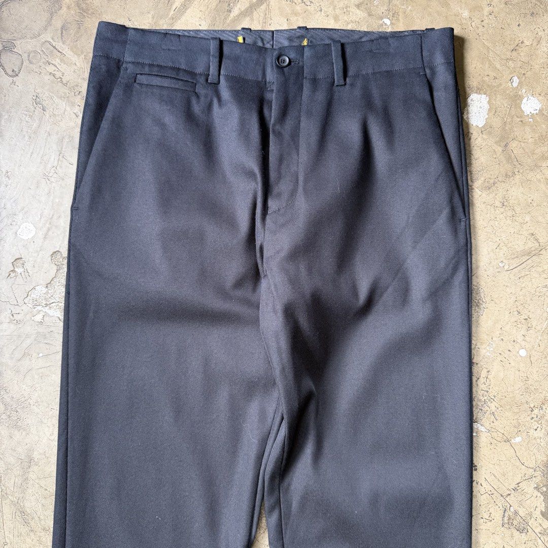 Louis Vuitton - Uniformes Trouser Pants (Category: Trousers) located in Cavite. Submitted by 4118.ph (Listing ID 1463657923, Image 3). Description: No size on tag Fits 30-32 Excellent condition Cut main label Waist 16” Length 46” Inseam 36” Leg opening 6.5”.
