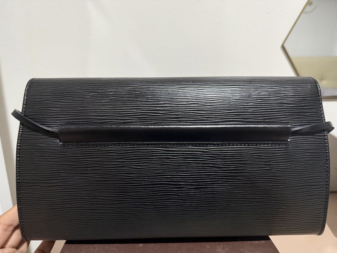 Louis Vuitton Epi Leather Dinard (Category: Luxury Bags & Wallets) located in Marilao. Submitted by archivesbysof (Listing ID 1463577286, Image 2). Description: 🤎 Louis Vuitton Epi Dinard Shoulder Bag Beautiful vintage LV piece in very good pre-loved condition. • No major flaws • Clean and well-kept • Good structure overall • Slight flattening/indentation in front, but not noticeable when worn and can easily be improved by stuffing the bag when 