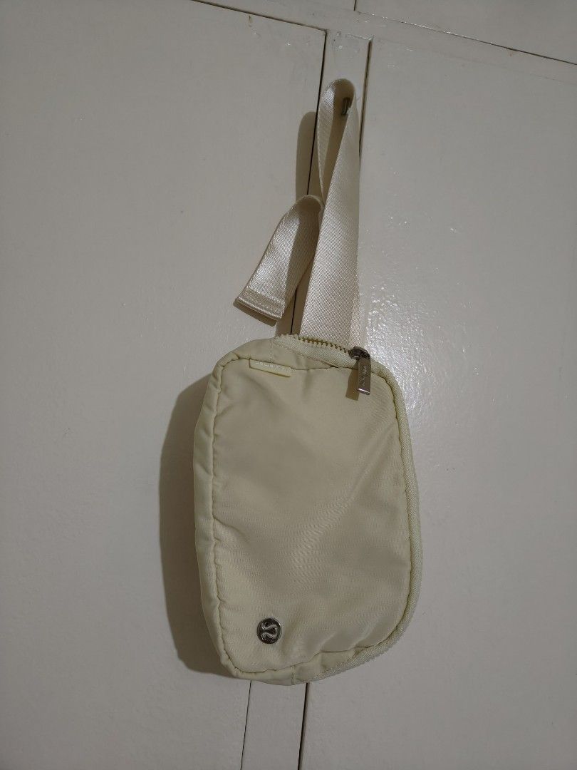 LULULEMON ADJUSTABLE BELT / CROSSBODY BAG (Category: Belt bags, Clutches and Pouches) located in Cainta. Submitted by relove.finds_2020 (Listing ID 1463716149, Image 2). Description: LULULEMON ADJUSTABLE BELT / CROSS BODY BAG CREAM BEIGE | NEUTRAL TONE.